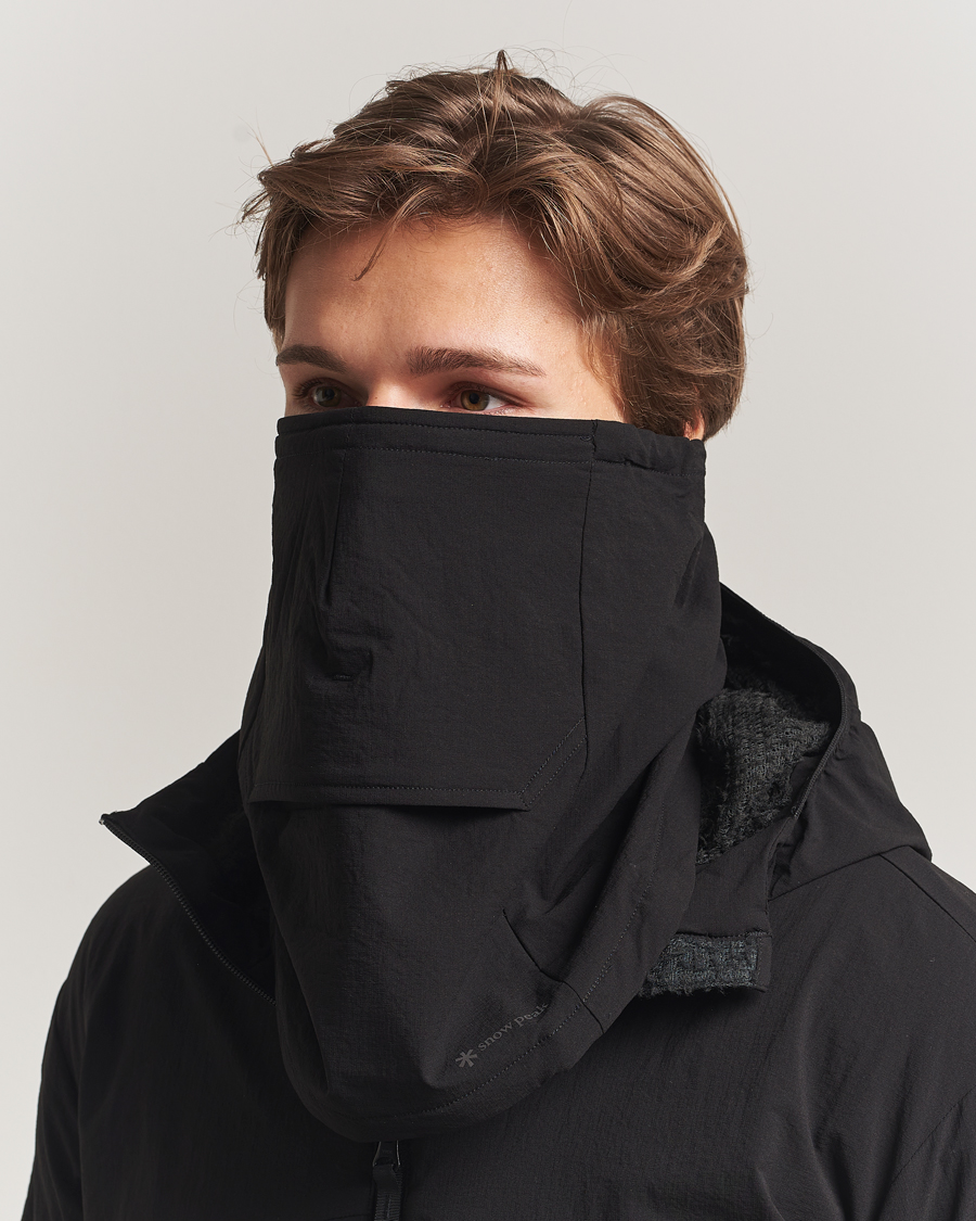 Homme | Snow Peak Breathable Insulated Neck Warmer Black | Snow Peak | Breathable Insulated Neck Warmer Black