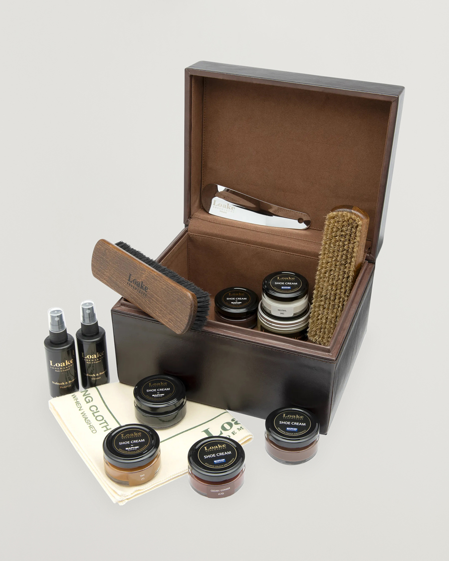 Homme | Entretien Chaussures | Loake Shoemakers | Saphir Valet Box