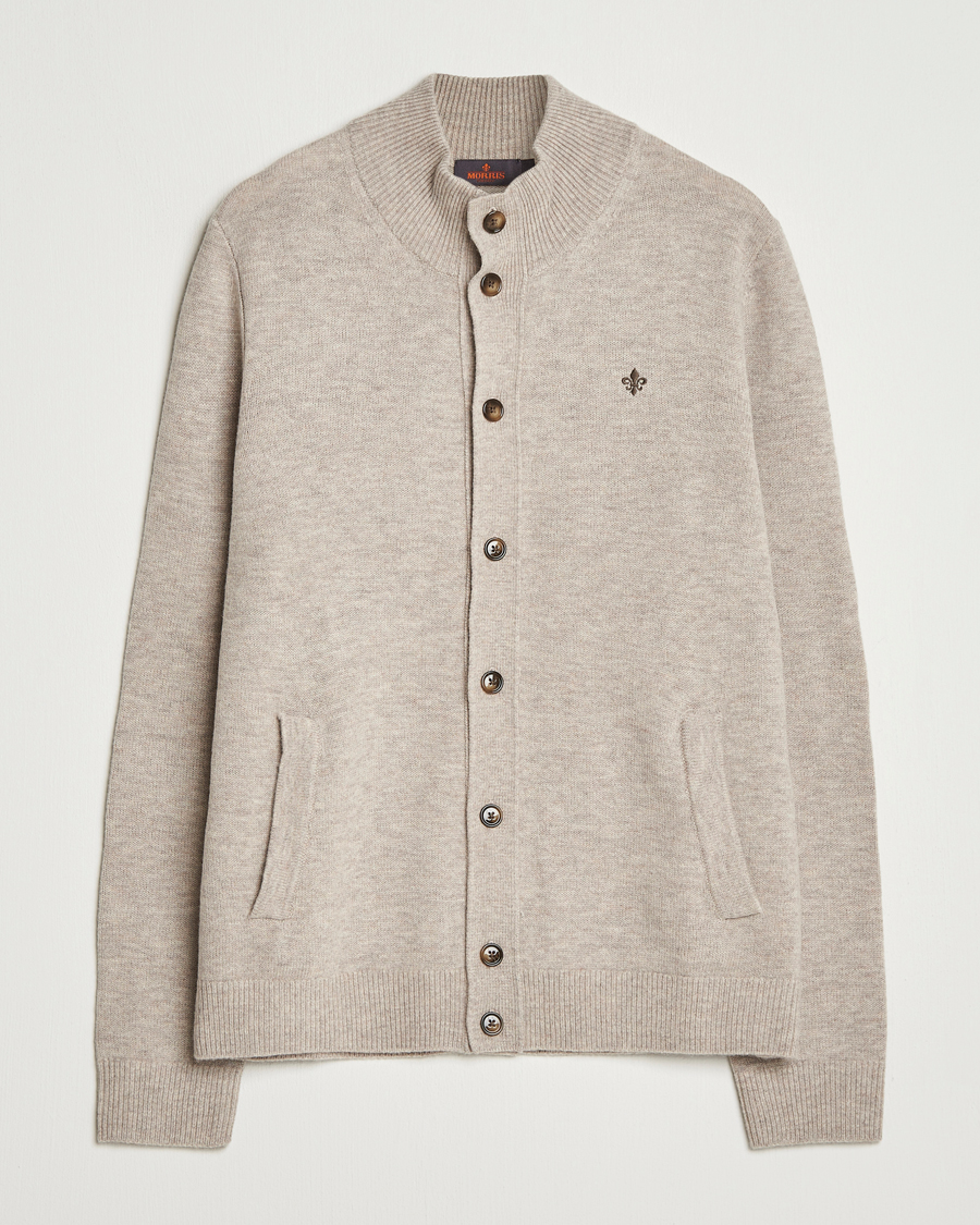 Homme | Pulls Et Tricots | Morris | Hertford Button Cardigan Khaki