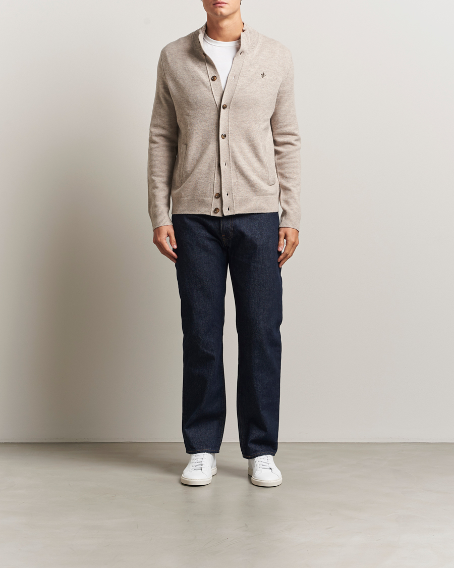 Homme | Pulls Et Tricots | Morris | Hertford Button Cardigan Khaki