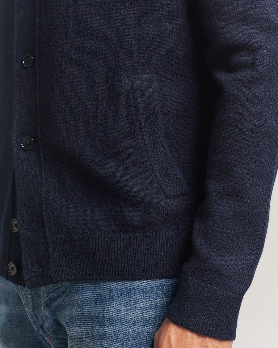 Homme | Pulls Et Tricots | Morris | Hertford Button Cardigan Navy