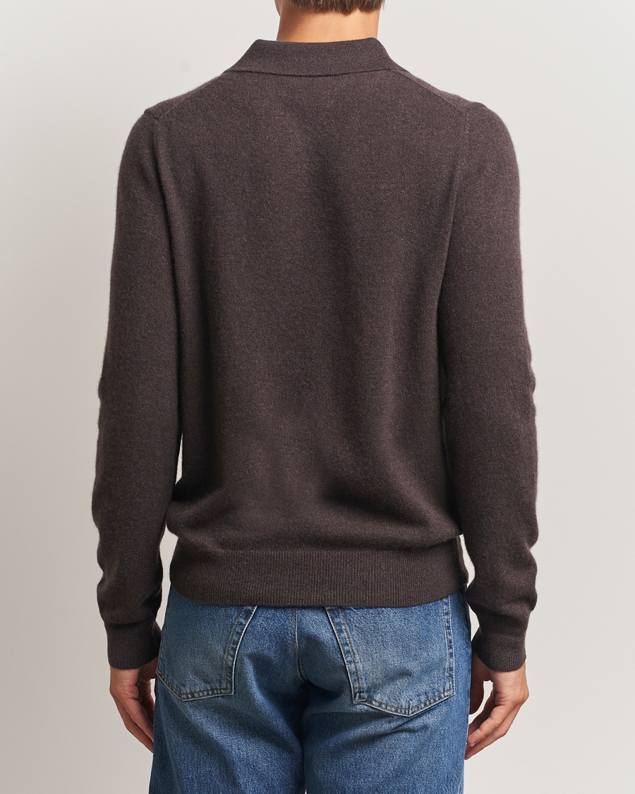 Homme | Pulls Et Tricots | Morris | Cashmere Polo Neck Brown