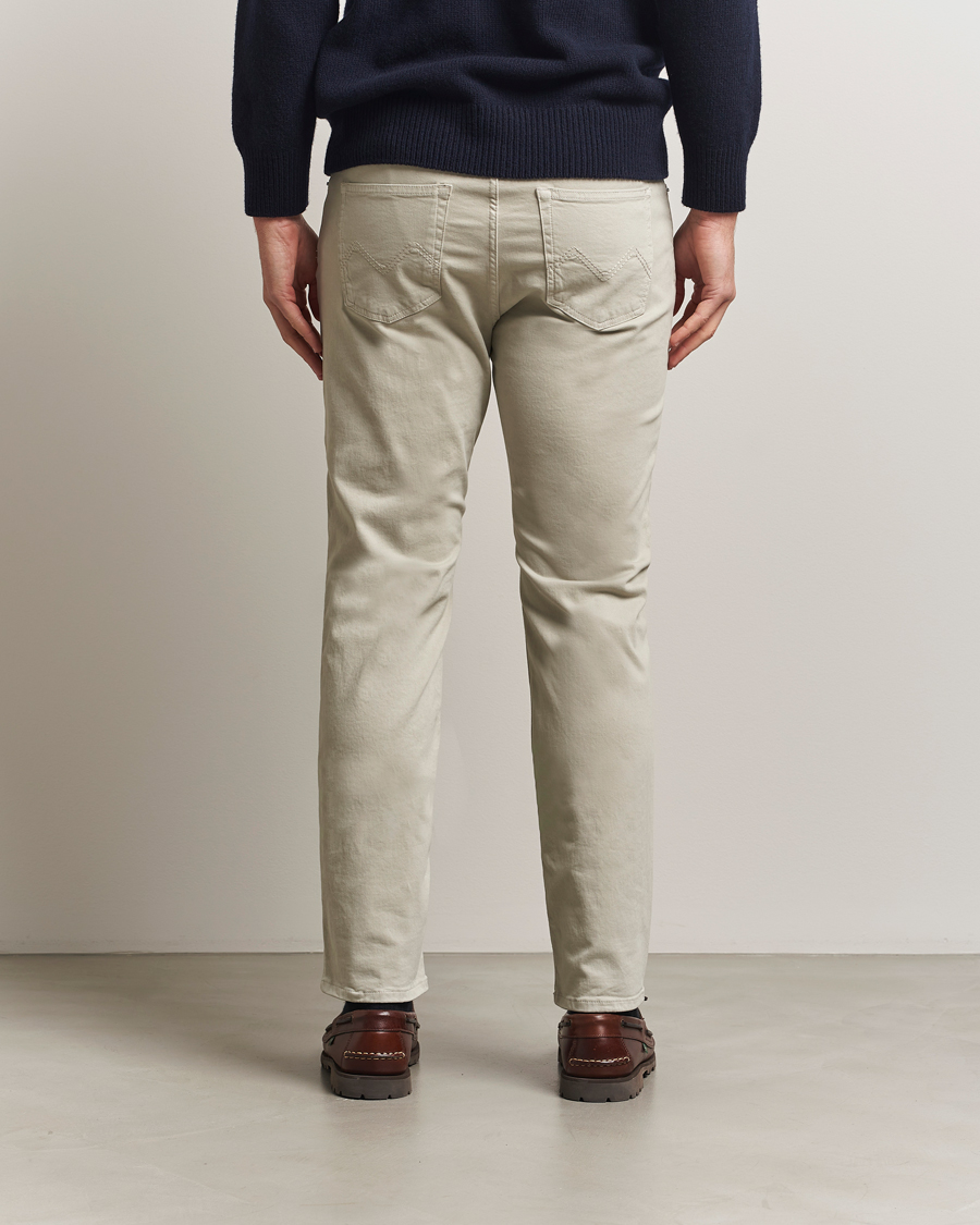 Homme | Pantalons | Morris | James Brushed 5-Pocket Pants Khaki
