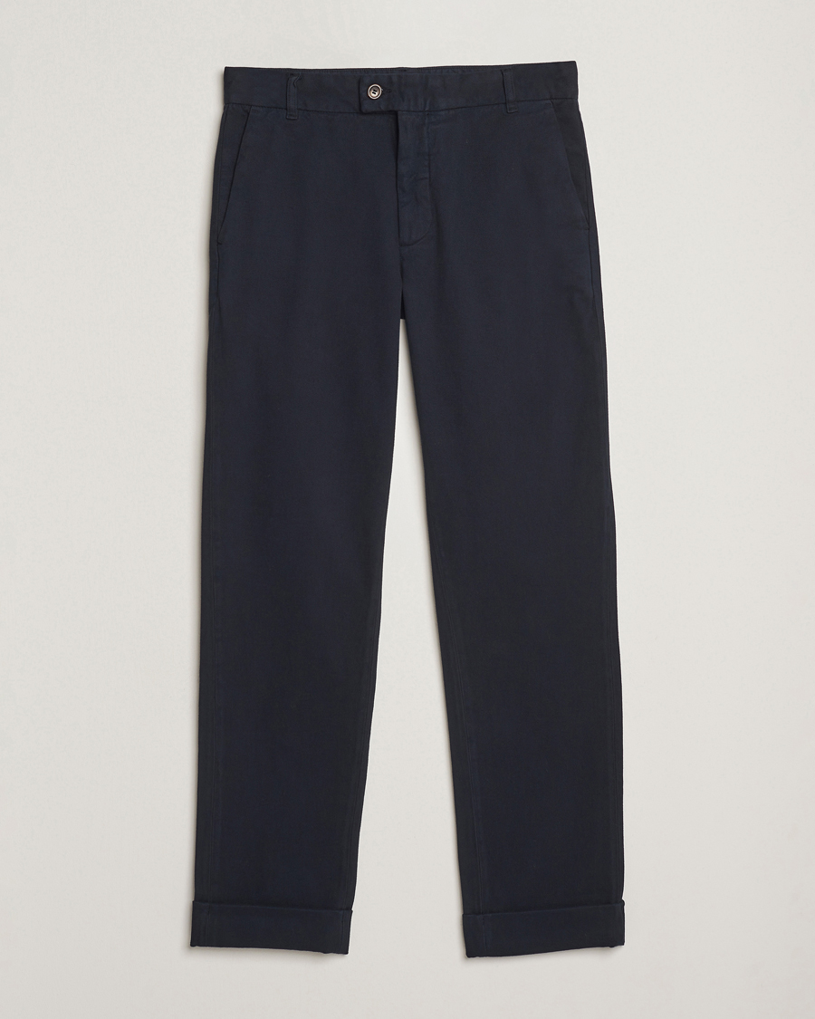 Homme | Pantalons | Morris | Jack Soft Twill Trousers Blue