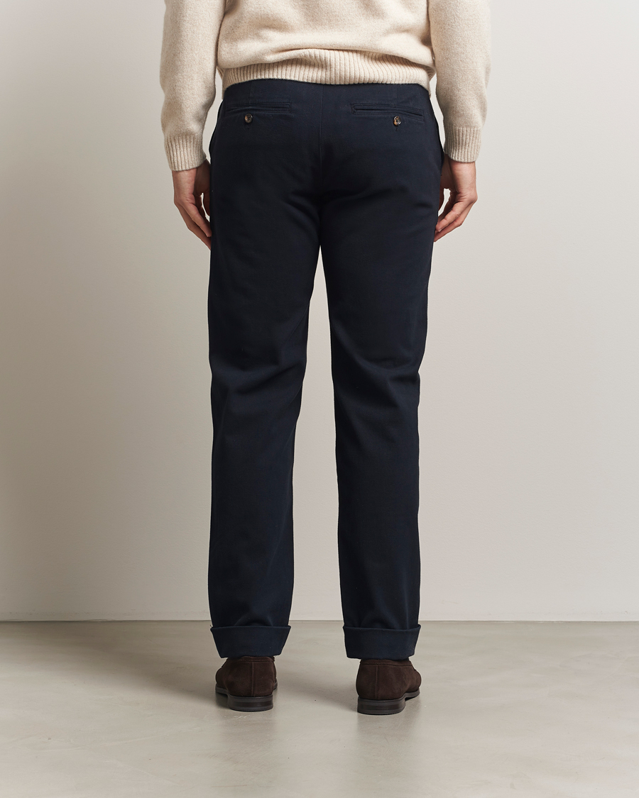 Homme | Pantalons | Morris | Jack Soft Twill Trousers Blue