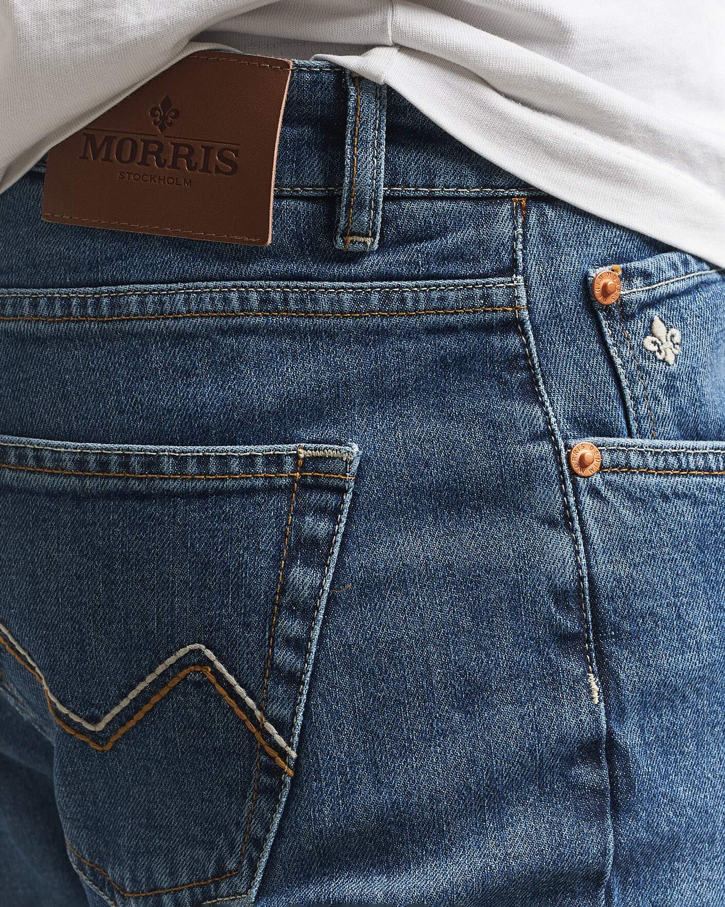 Homme | Jeans | Morris | Steve Stretch Jeans One Year Wash