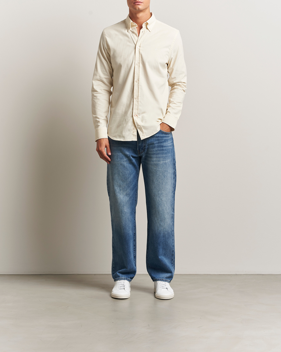 Homme | Chemises | Morris | Douglas Corduroy Shirt Off White