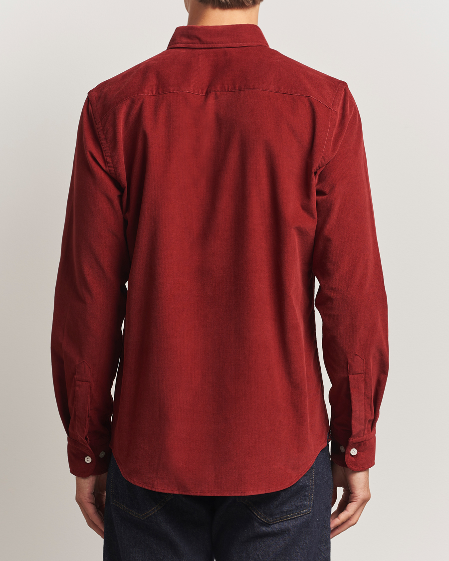 Homme | Chemises | Morris | Douglas Corduroy Shirt Red