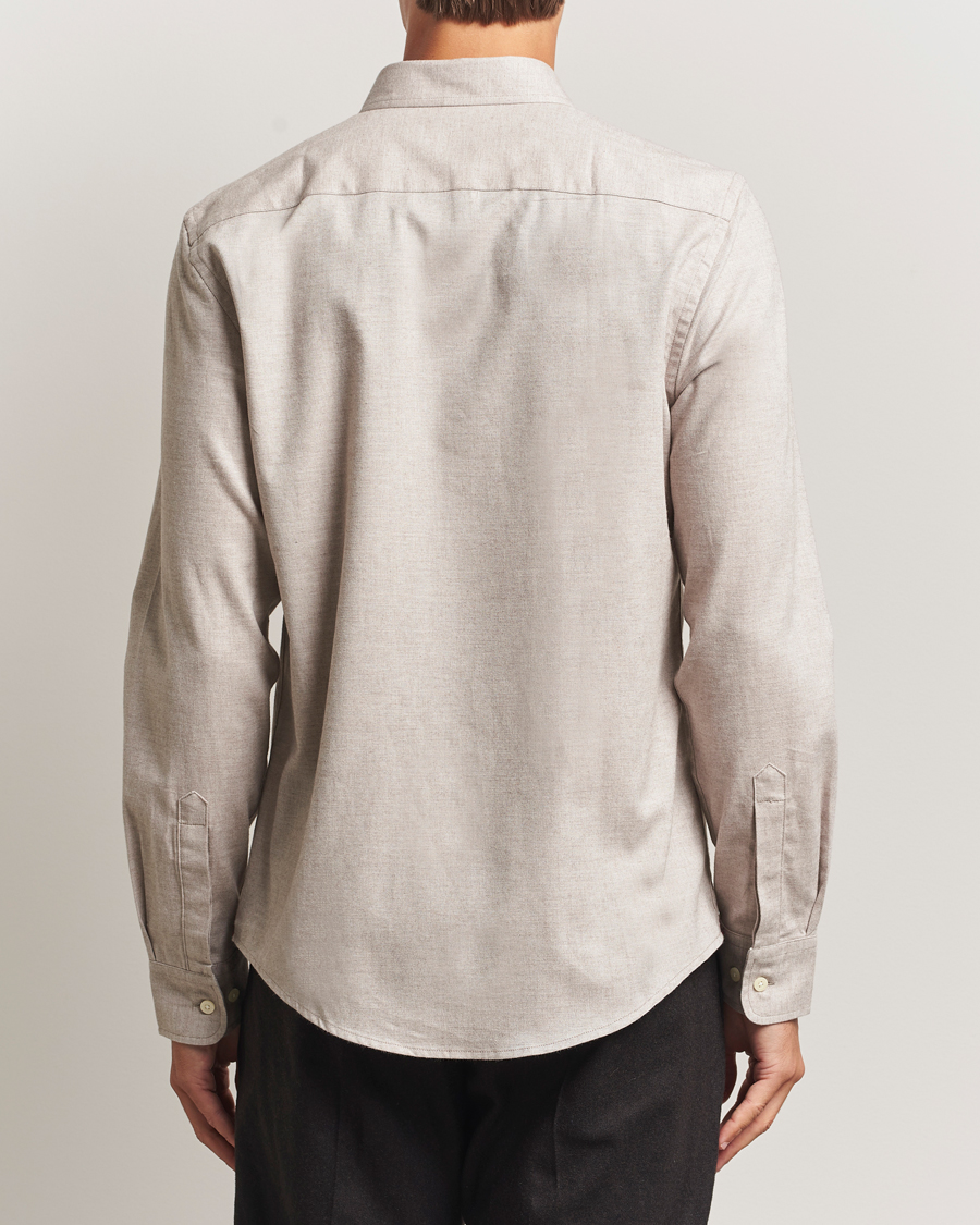 Homme | Chemises | Morris | Watts Flannel Shirt Khaki