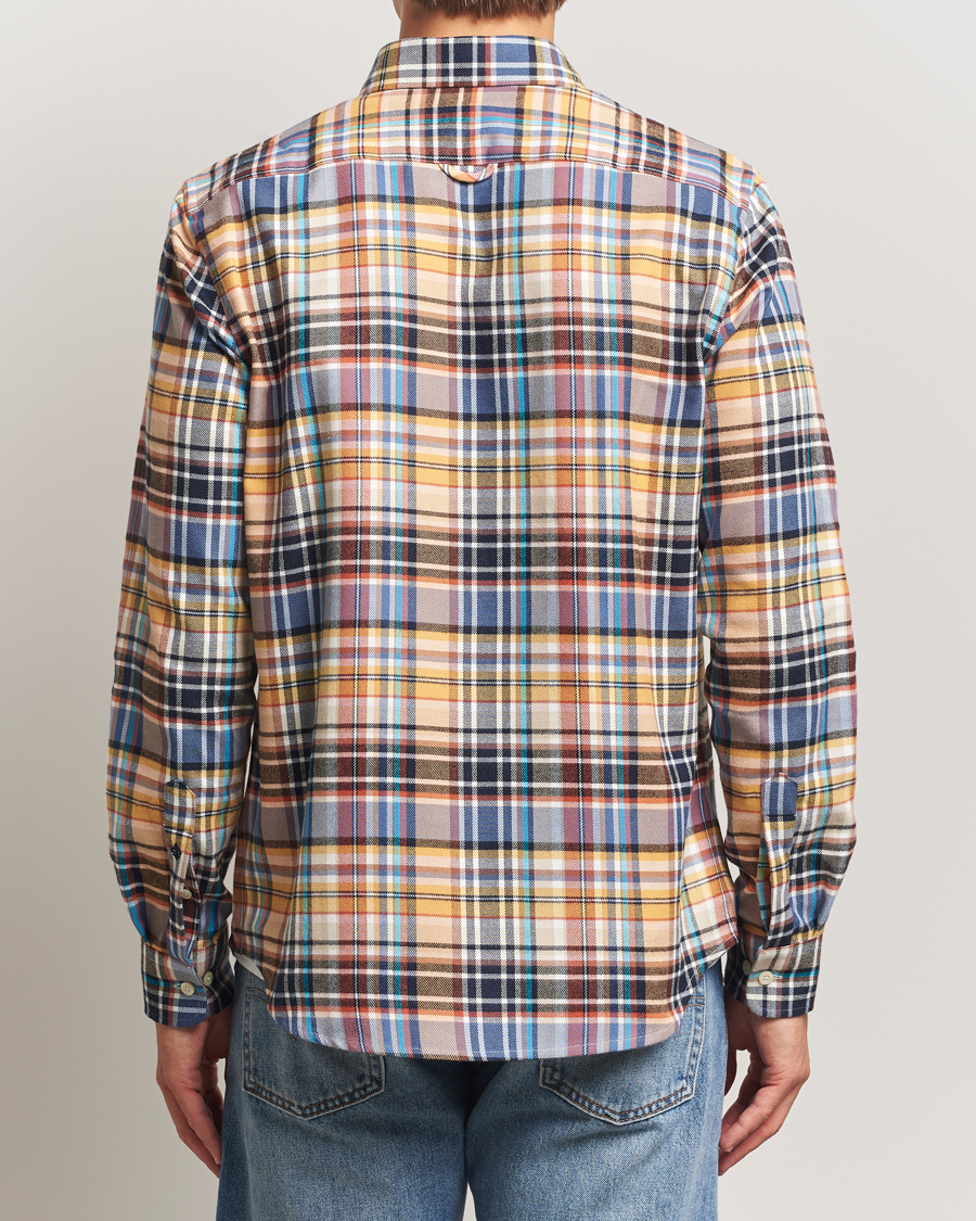 Homme | Chemises | Morris | Happy Tartan Check Shirt Yellow