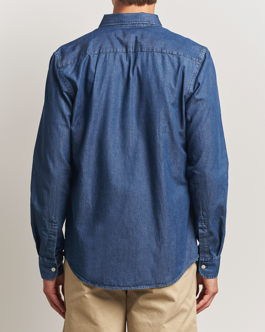 Homme | Chemises | Morris | Light Denim Shirt Blue