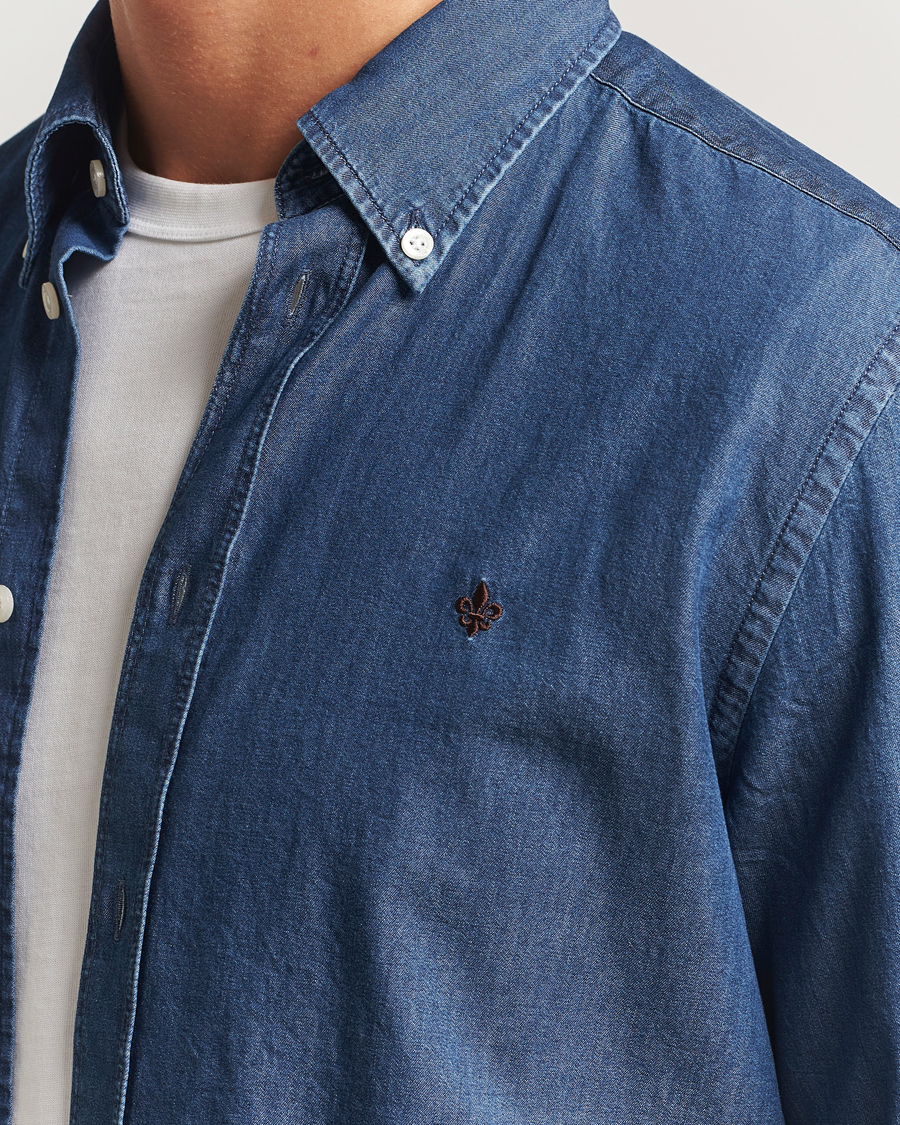 Homme | Chemises | Morris | Light Denim Shirt Blue