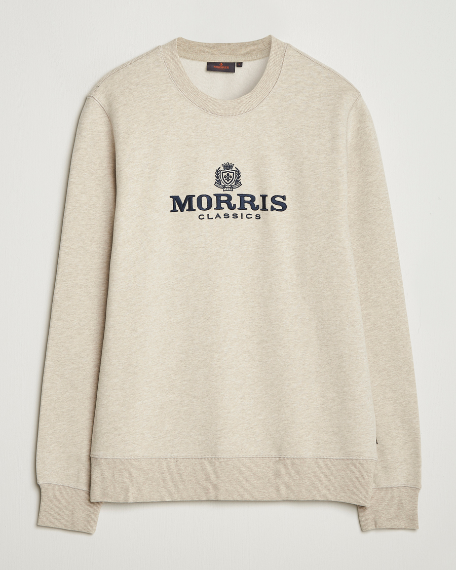 Homme | Pulls Et Tricots | Morris | Brian Logo Sweatshirt Khaki