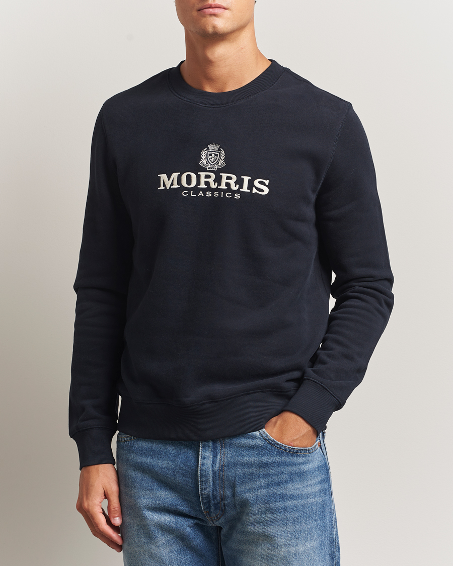 Homme | Pulls Et Tricots | Morris | Brian Sweatshirt Old Blue