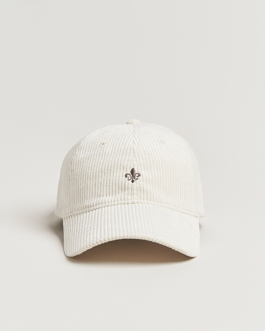 Homme | Morris Lily Corduroy Cap Off White | Morris | Lily Corduroy Cap Off White
