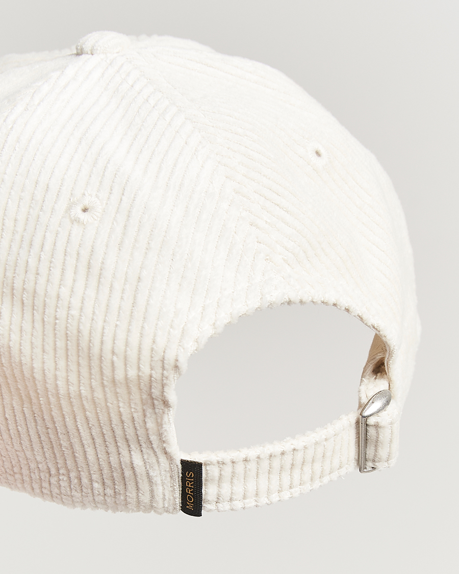 Homme | Morris Lily Corduroy Cap Off White | Morris | Lily Corduroy Cap Off White