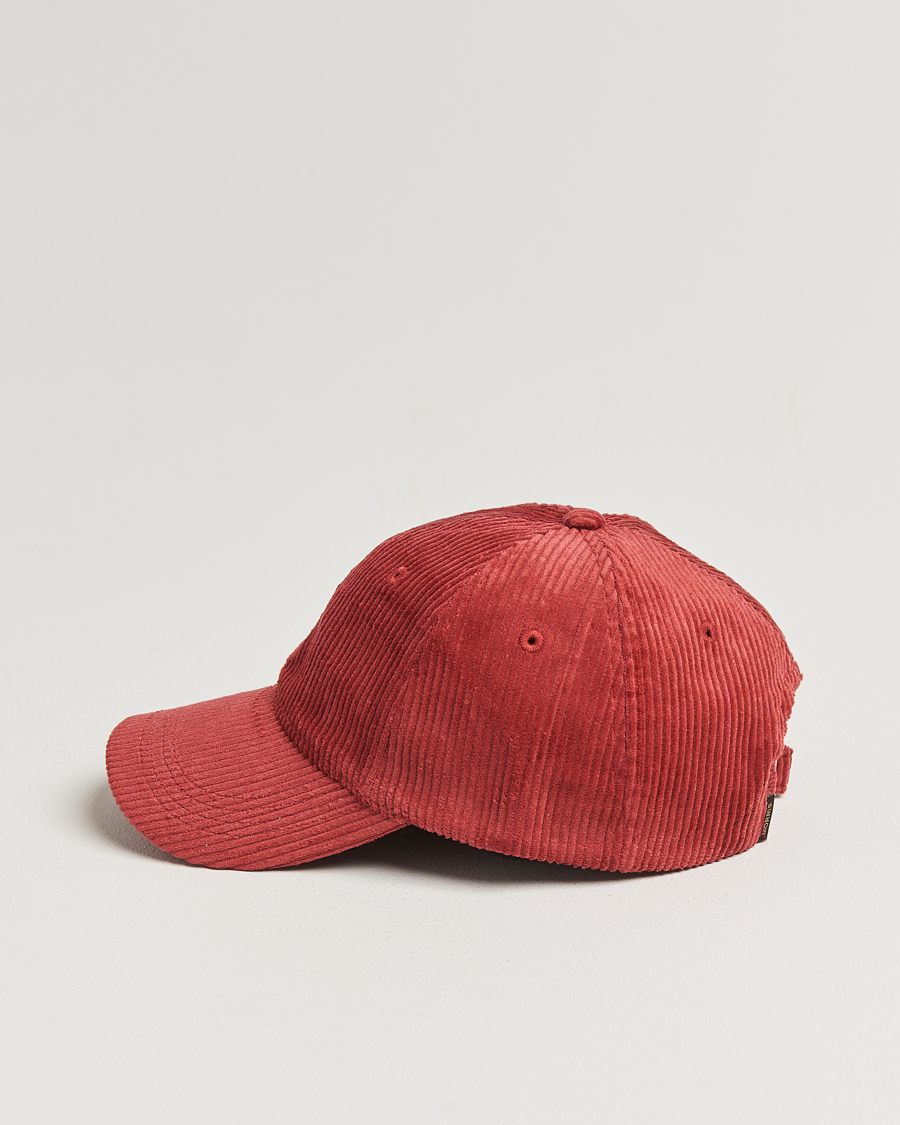 Homme | Morris Lily Corduroy Cap Red | Morris | Lily Corduroy Cap Red