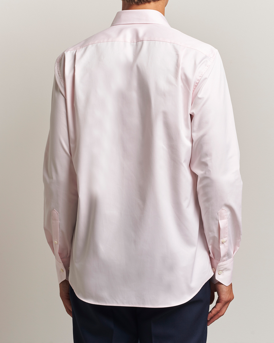 Homme | Chemises | Stenströms | Regular Fit Cut Away Shirt Pink