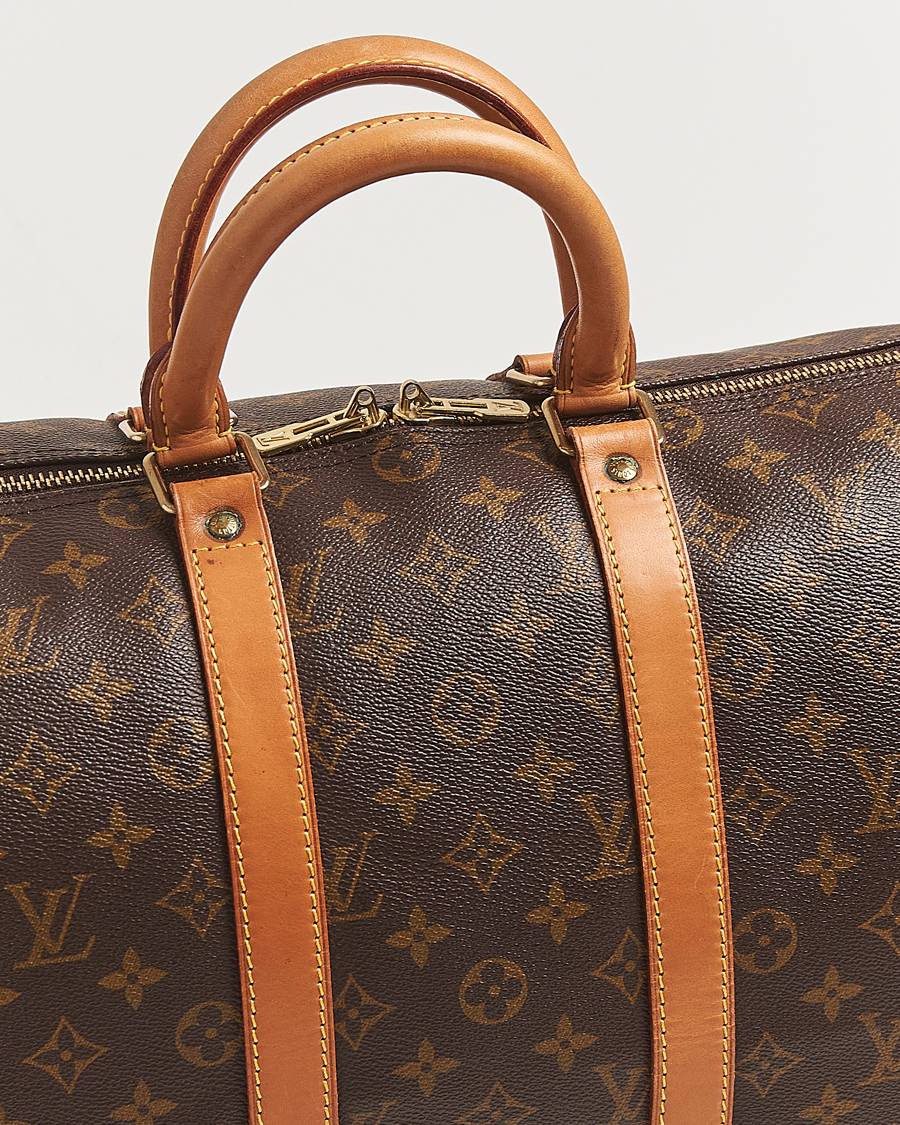 Homme | Louis Vuitton Pre-Owned Keepall Bandoulière 45 Monogram | Louis Vuitton Pre-Owned | Keepall Bandoulière 45 Monogram