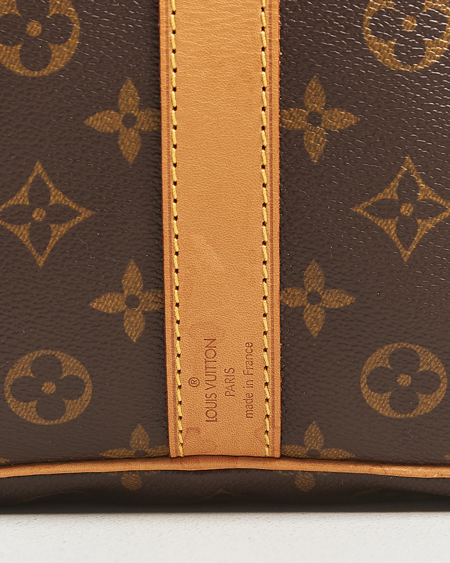 Homme | Louis Vuitton Pre-Owned Keepall Bandoulière 50 Monogram | Louis Vuitton Pre-Owned | Keepall Bandoulière 50 Monogram