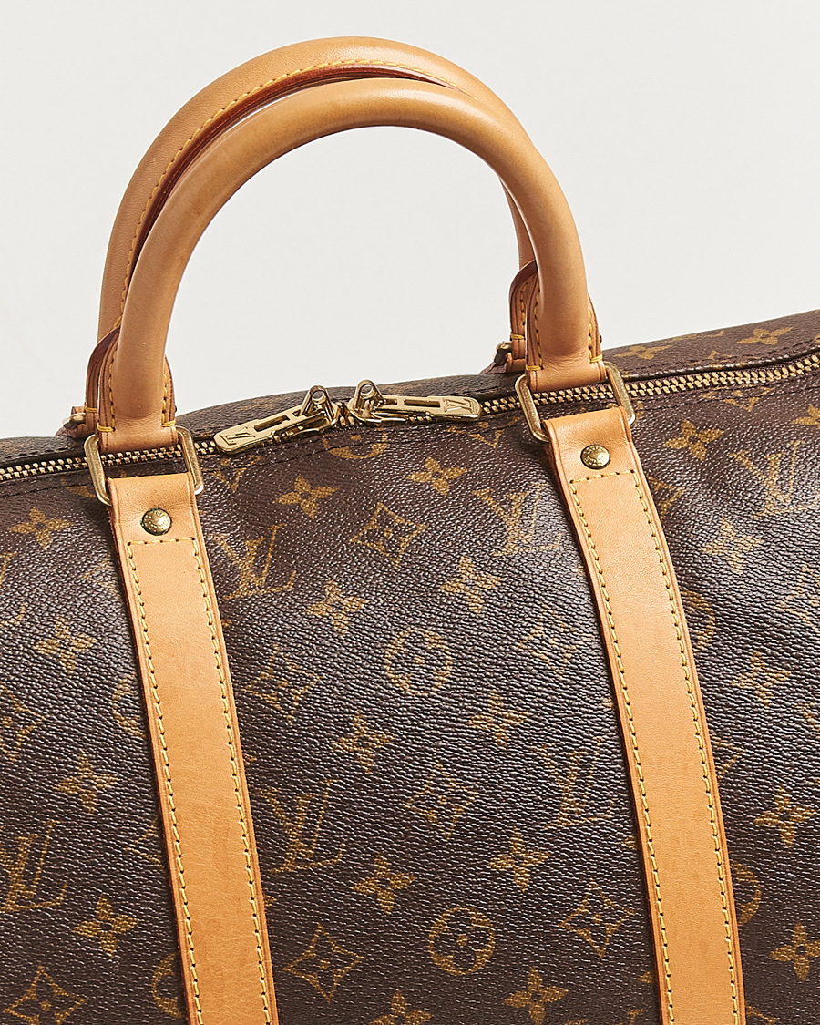 Homme | Louis Vuitton Pre-Owned Keepall Bandoulière 50 Monogram | Louis Vuitton Pre-Owned | Keepall Bandoulière 50 Monogram