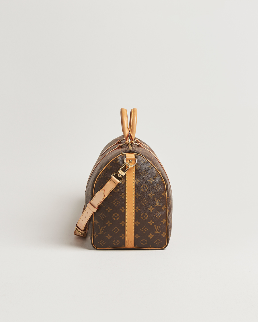 Homme | Louis Vuitton Pre-Owned Keepall Bandoulière 50 Monogram | Louis Vuitton Pre-Owned | Keepall Bandoulière 50 Monogram