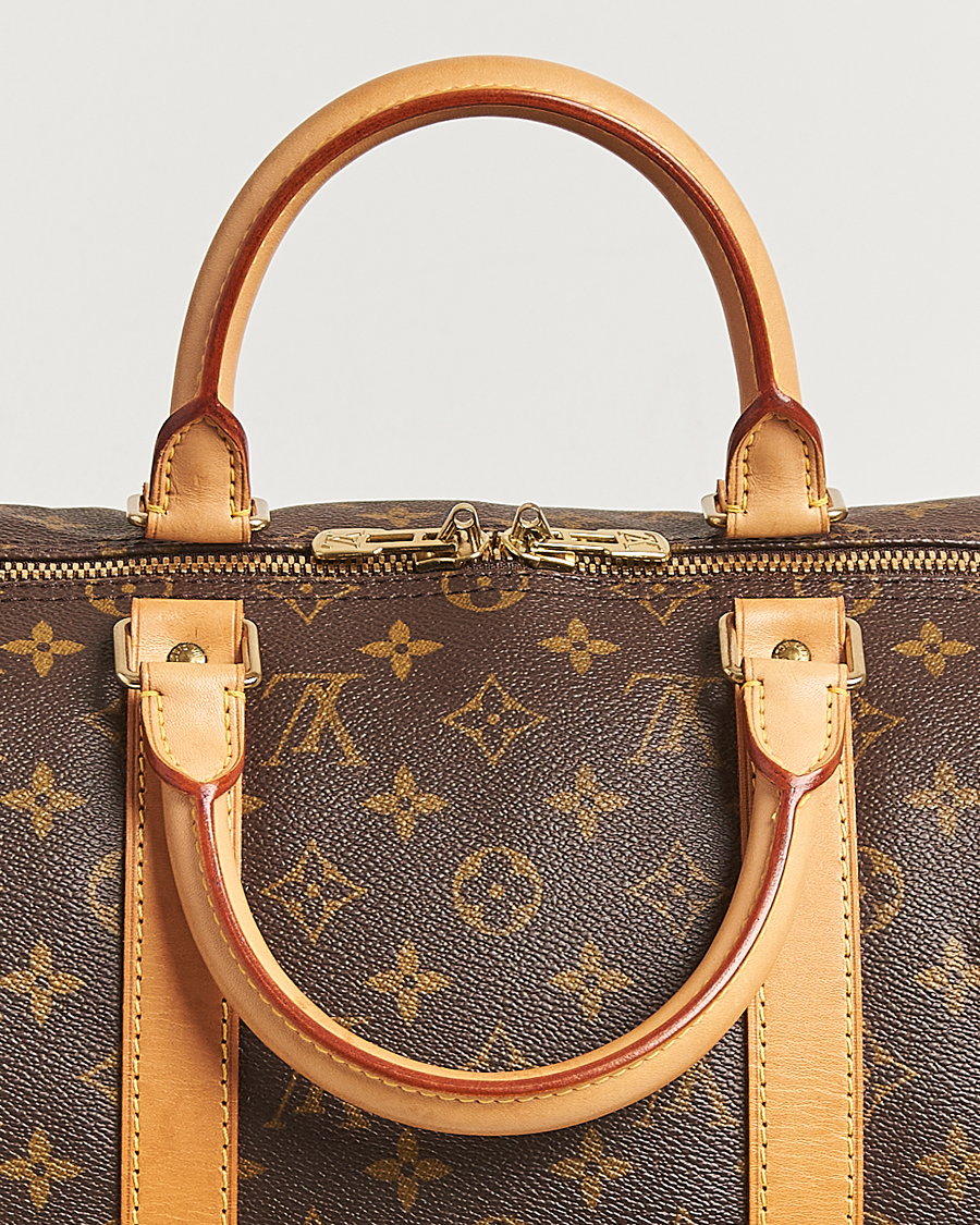 Homme | Louis Vuitton Pre-Owned Keepall Bandoulière 50 Monogram | Louis Vuitton Pre-Owned | Keepall Bandoulière 50 Monogram