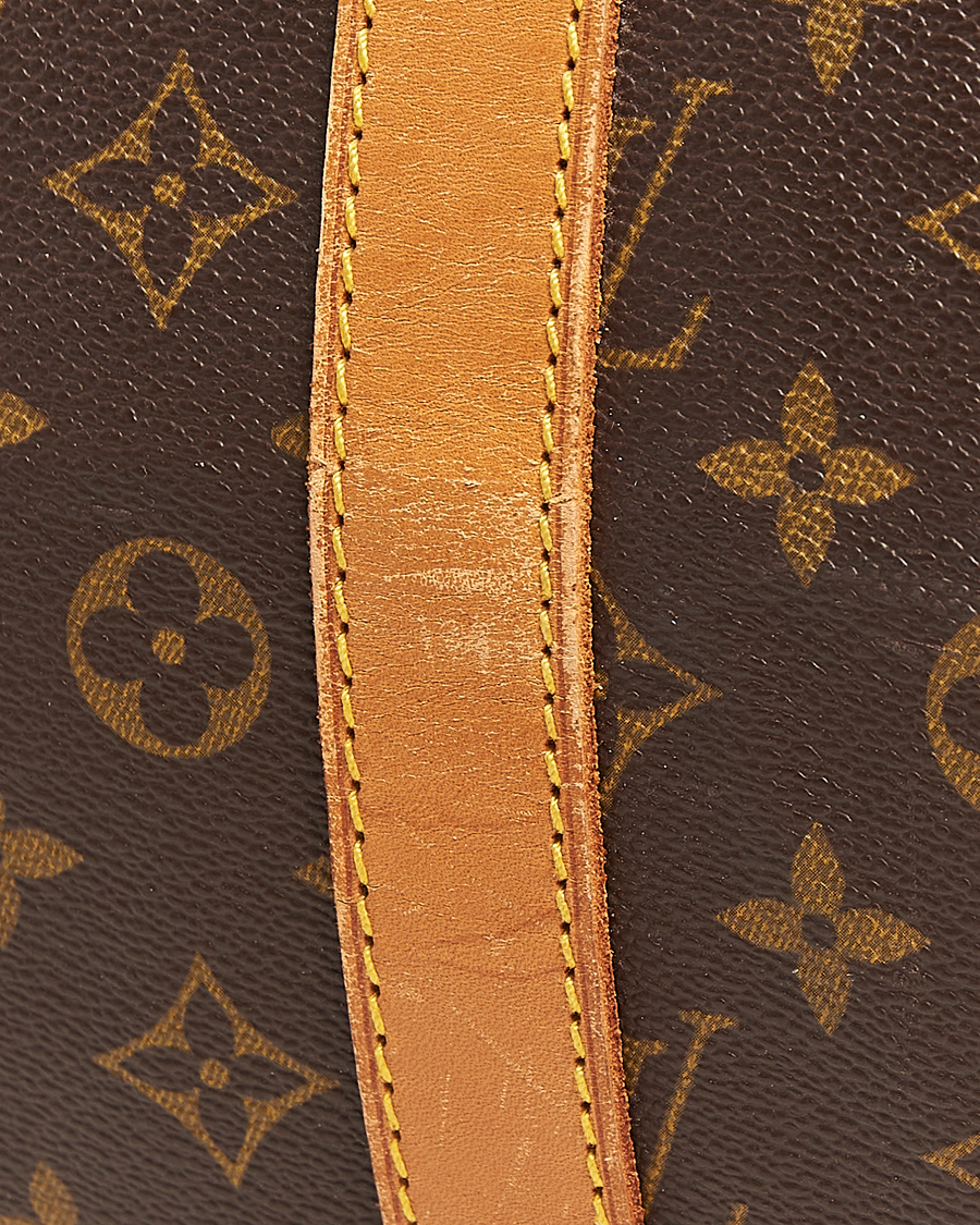 Homme | Louis Vuitton Pre-Owned Keepall Bandoulière 55 Monogram | Louis Vuitton Pre-Owned | Keepall Bandoulière 55 Monogram