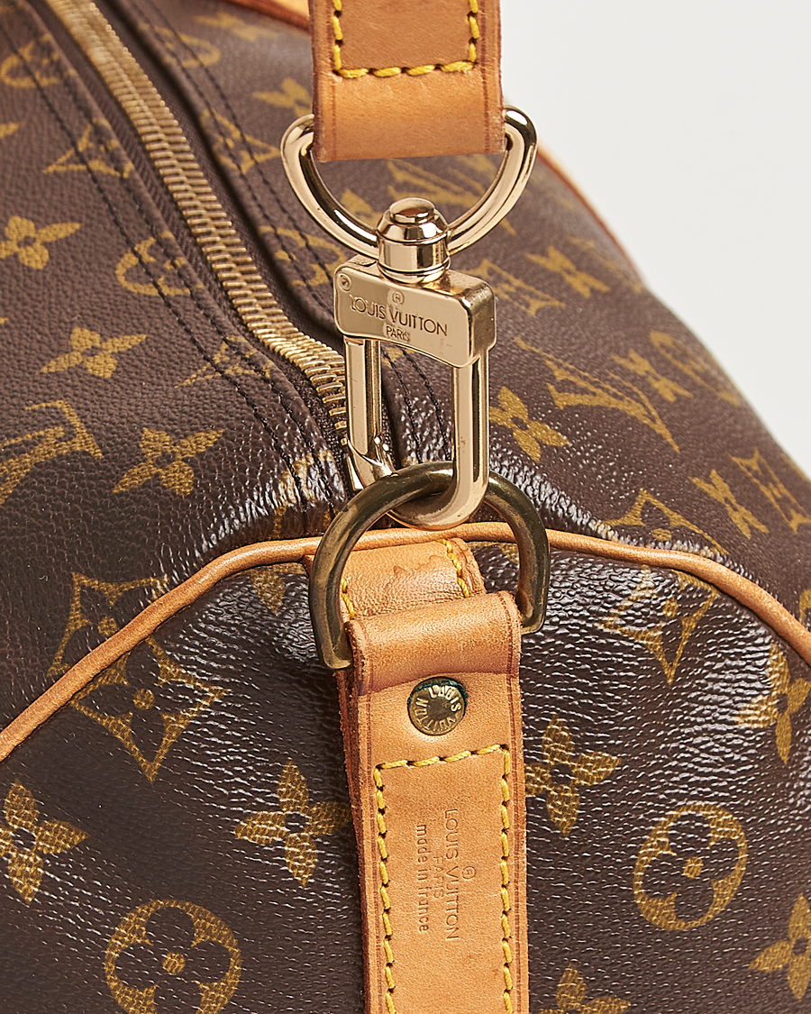 Homme | Louis Vuitton Pre-Owned Keepall Bandoulière 55 Monogram | Louis Vuitton Pre-Owned | Keepall Bandoulière 55 Monogram