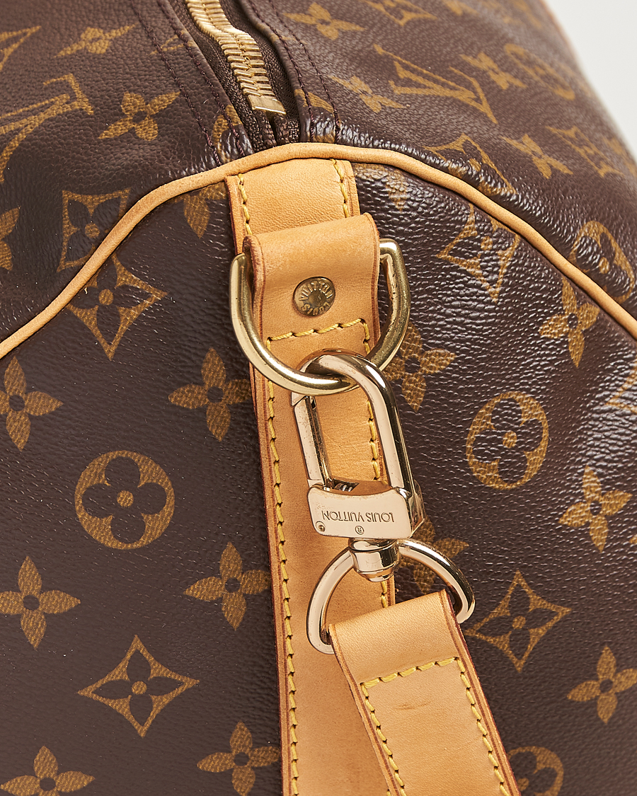 Homme | Louis Vuitton Pre-Owned Keepall Bandoulière 55 Monogram | Louis Vuitton Pre-Owned | Keepall Bandoulière 55 Monogram