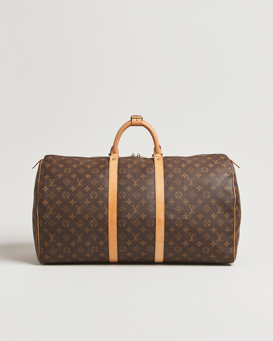 Homme | Pre-Owned & Vintage Bags | Louis Vuitton Pre-Owned | Keepall 55 Monogram