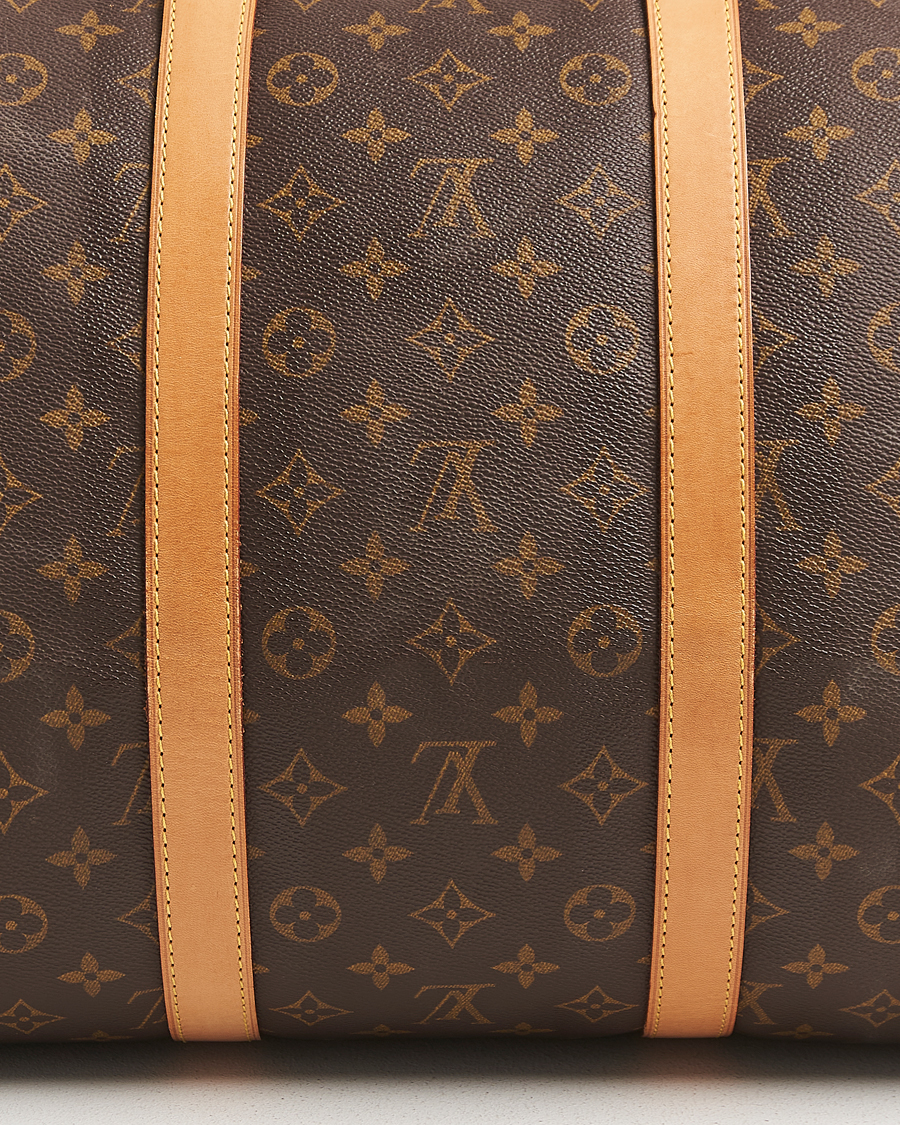 Homme | Pre-Owned & Vintage Bags | Louis Vuitton Pre-Owned | Keepall 55 Monogram