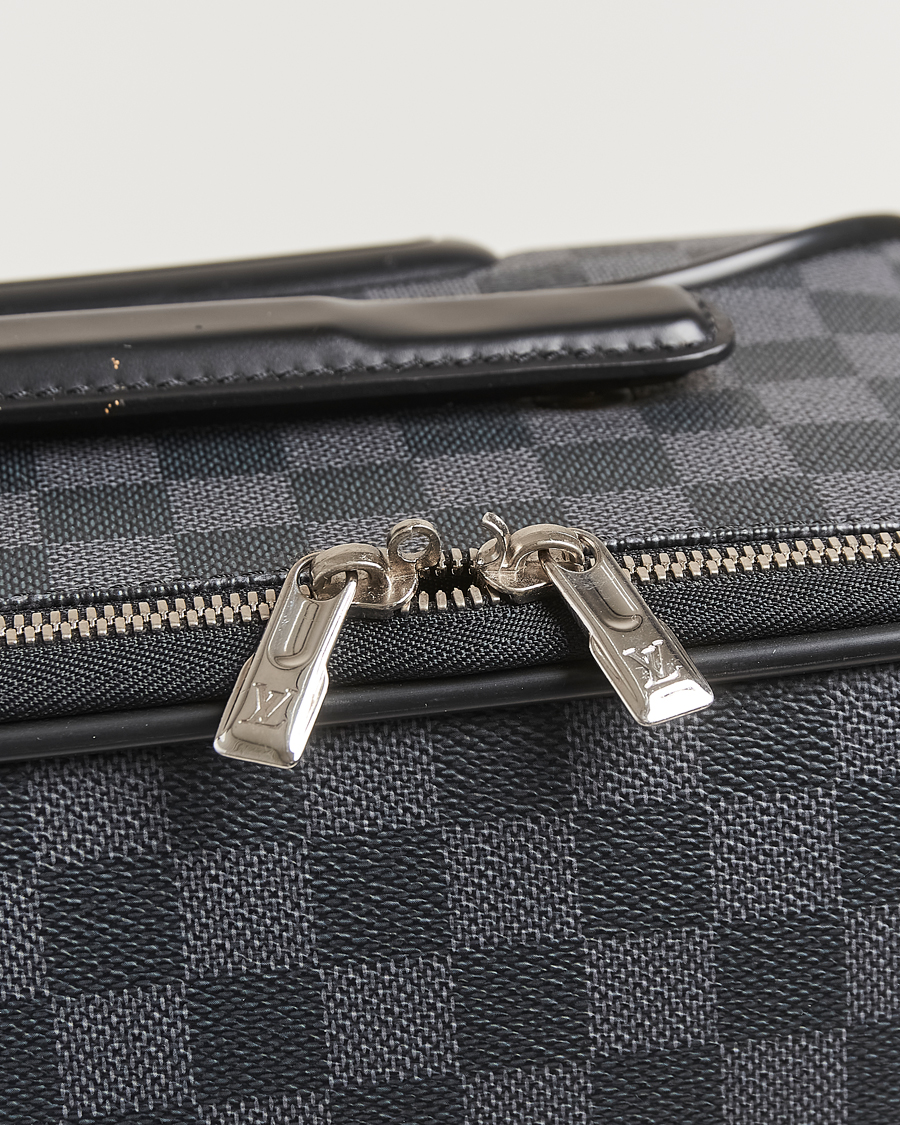 Homme | Louis Vuitton Pre-Owned Pegase Trolley Case Damier Graphite | Louis Vuitton Pre-Owned | Pegase Trolley Case Damier Graphite