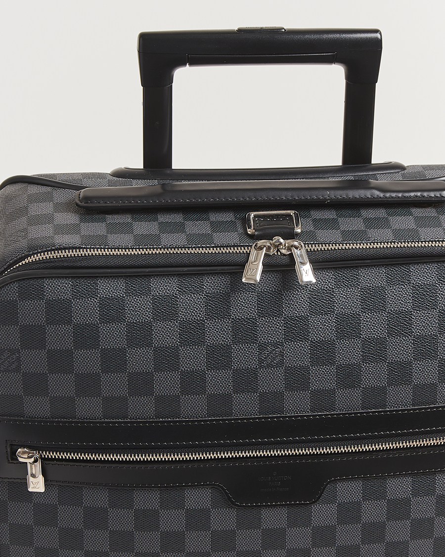 Homme | Louis Vuitton Pre-Owned Pegase Trolley Case Damier Graphite | Louis Vuitton Pre-Owned | Pegase Trolley Case Damier Graphite