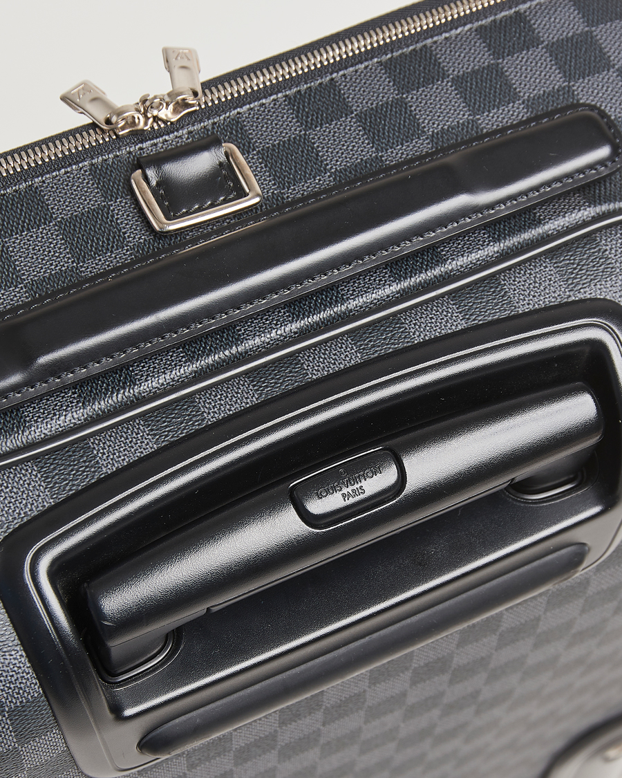 Homme | Louis Vuitton Pre-Owned Pegase Trolley Case Damier Graphite | Louis Vuitton Pre-Owned | Pegase Trolley Case Damier Graphite