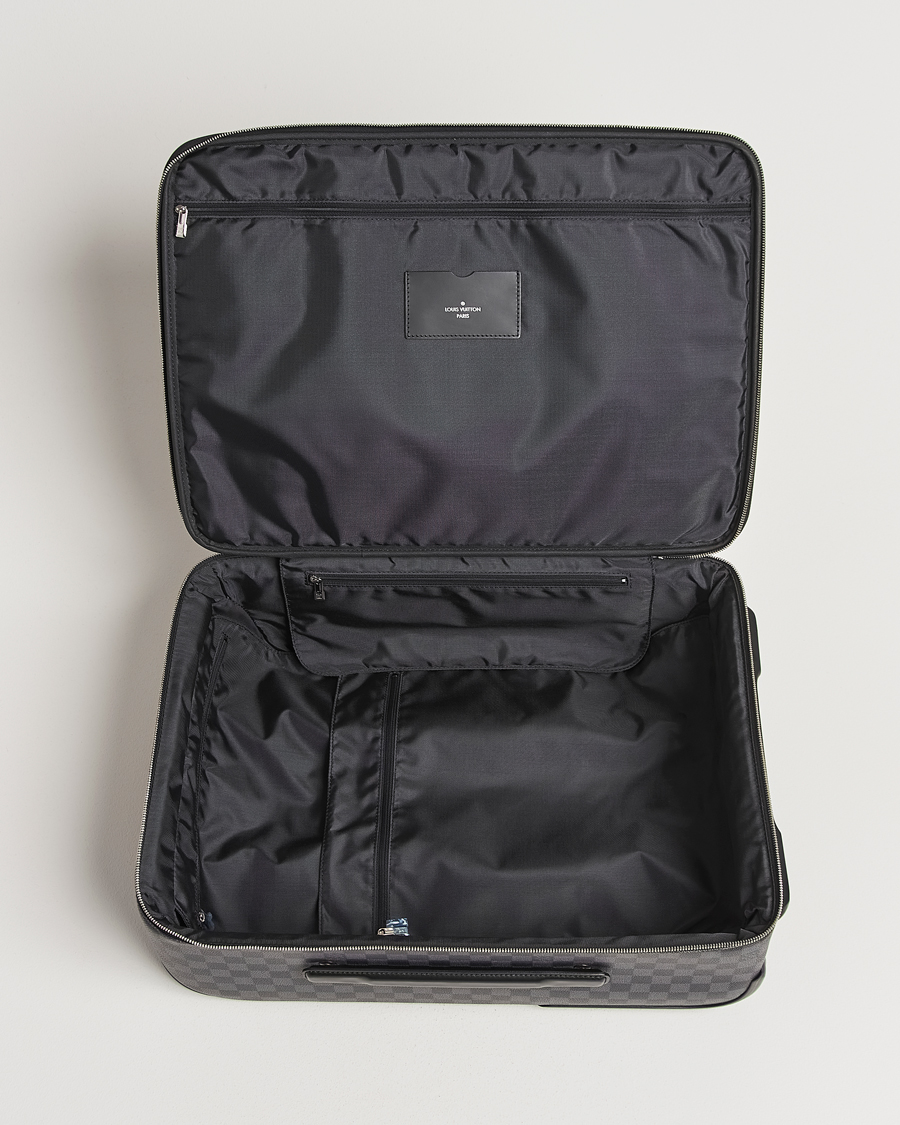 Homme | Louis Vuitton Pre-Owned Pegase Trolley Case Damier Graphite | Louis Vuitton Pre-Owned | Pegase Trolley Case Damier Graphite