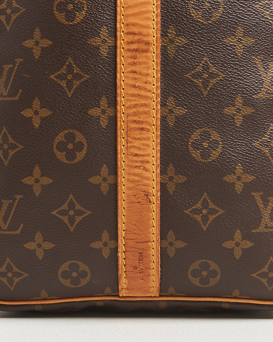 Homme | Louis Vuitton Pre-Owned Keepall Bandoulière 50 Monogram | Louis Vuitton Pre-Owned | Keepall Bandoulière 50 Monogram