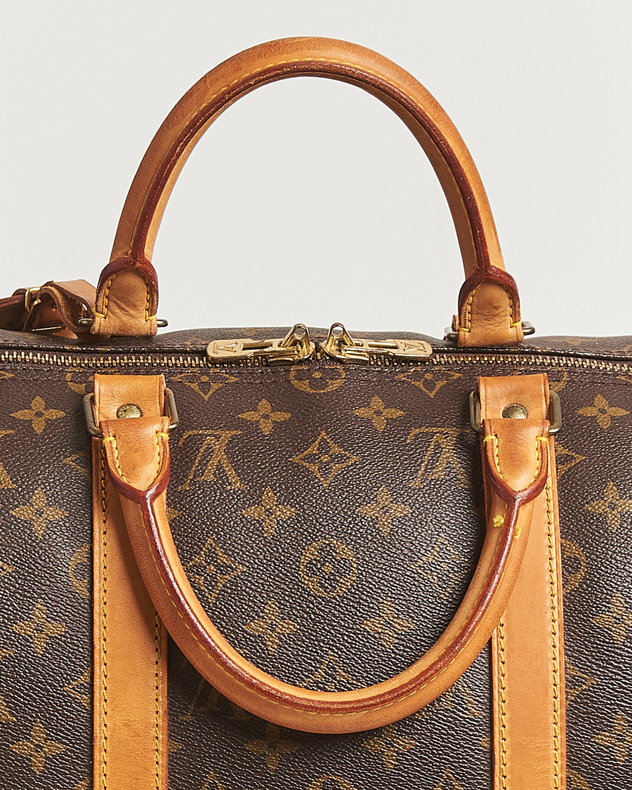 Homme | Louis Vuitton Pre-Owned Keepall Bandoulière 50 Monogram | Louis Vuitton Pre-Owned | Keepall Bandoulière 50 Monogram