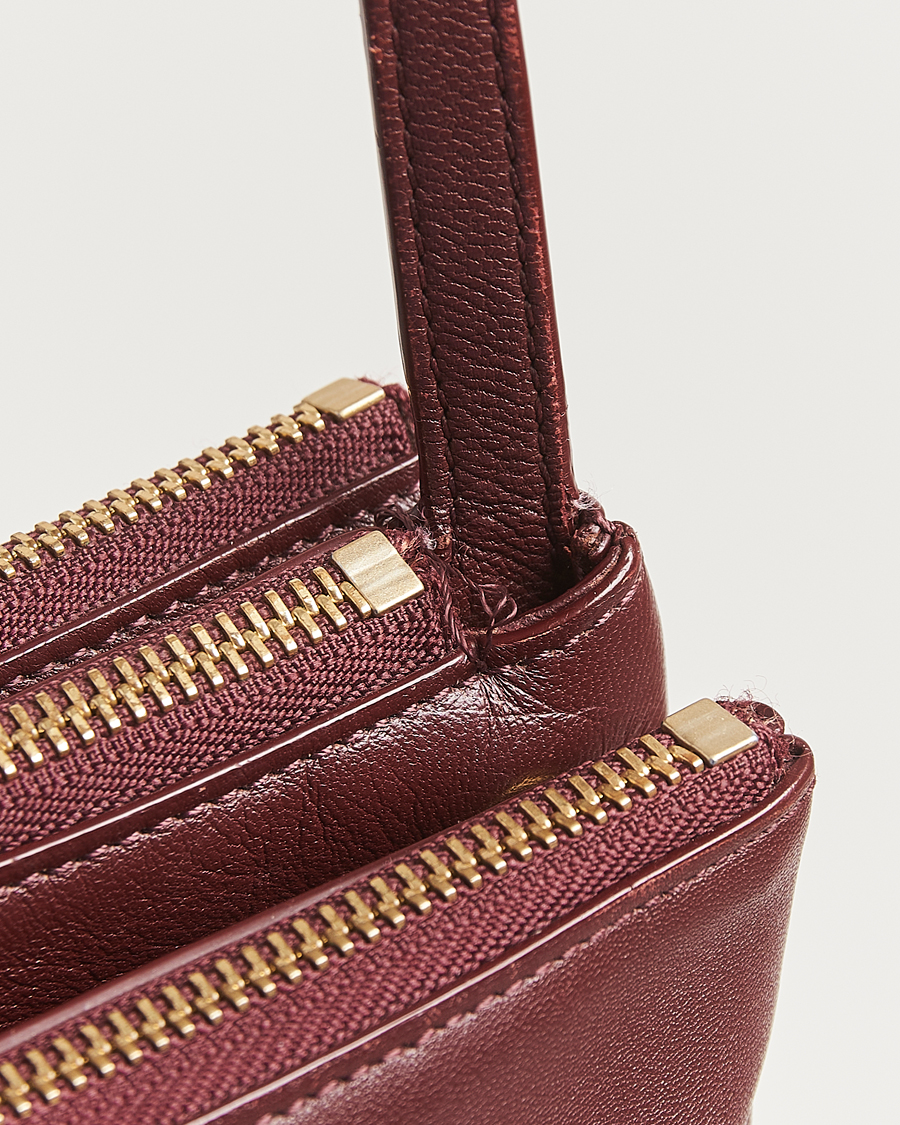 Homme | Celine Pre-Owned Trio Bag Medium Bordeaux | Celine Pre-Owned | Trio Bag Medium Bordeaux