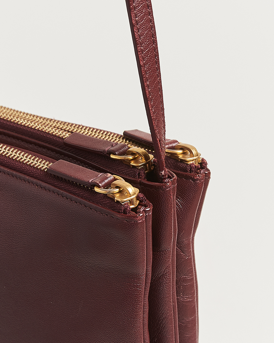 Homme | Celine Pre-Owned Trio Bag Medium Bordeaux | Celine Pre-Owned | Trio Bag Medium Bordeaux