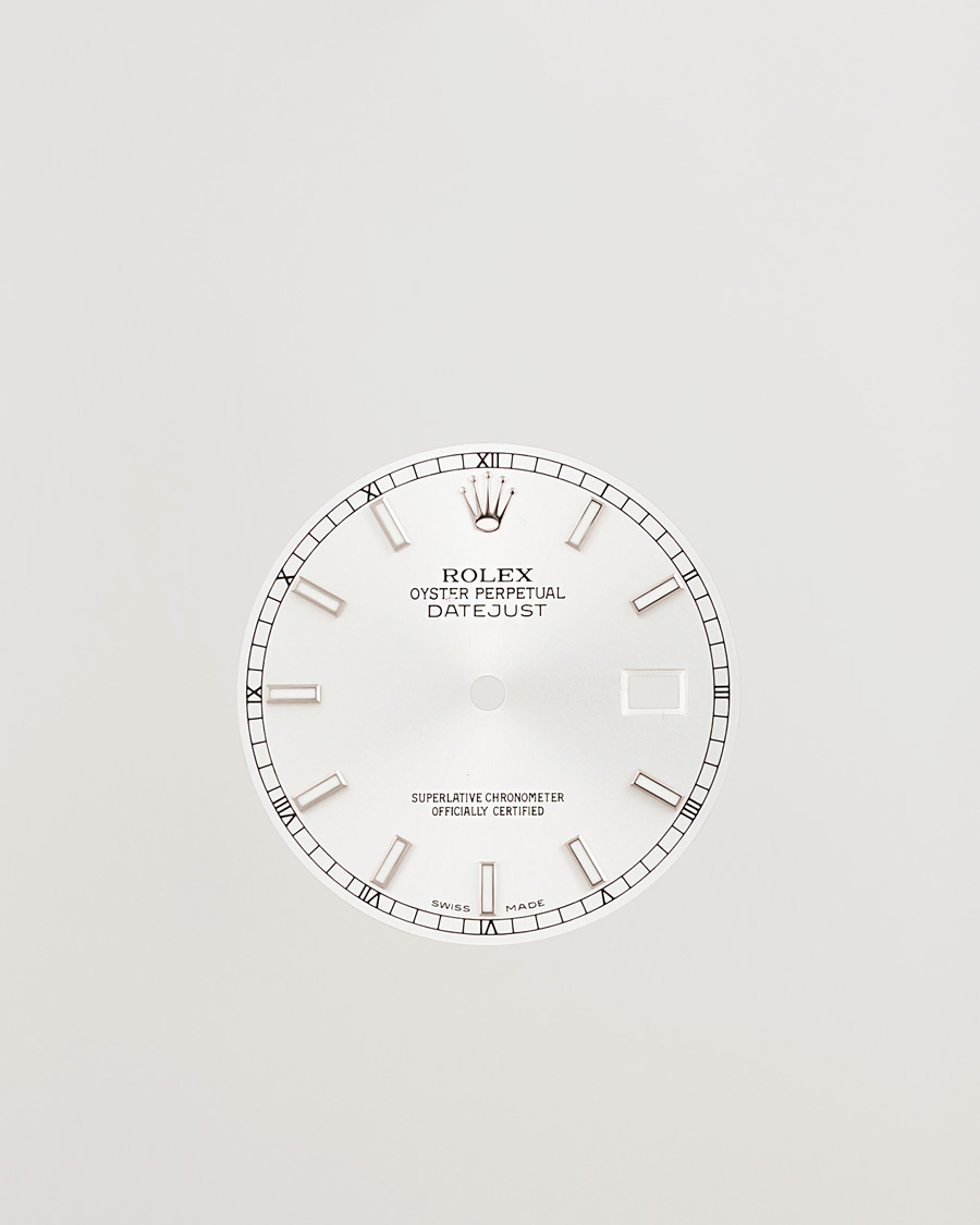 Homme | Pre-owned Accessoires | Rolex Pre-Owned | Datejust dial, date wheel, hands, 6 ref 36mm