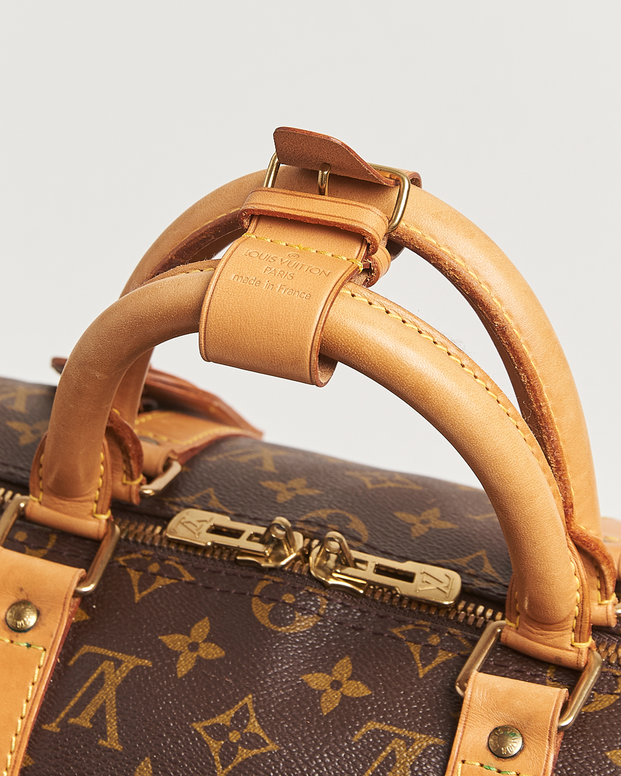 Homme | Louis Vuitton Pre-Owned Keepall Bandoulière 50 Monogram | Louis Vuitton Pre-Owned | Keepall Bandoulière 50 Monogram