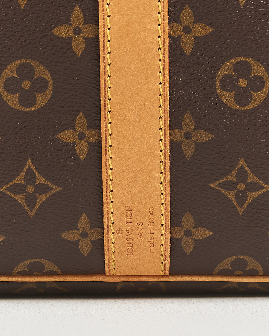 Homme | Louis Vuitton Pre-Owned Keepall Bandoulière 55 Monogram | Louis Vuitton Pre-Owned | Keepall Bandoulière 55 Monogram