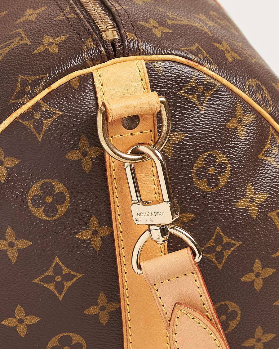 Homme | Louis Vuitton Pre-Owned Keepall Bandoulière 55 Monogram | Louis Vuitton Pre-Owned | Keepall Bandoulière 55 Monogram