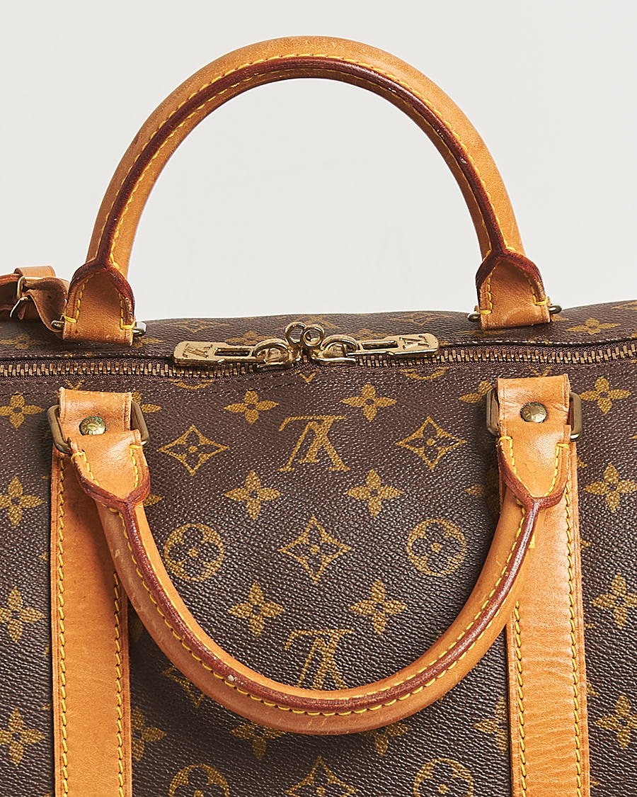 Homme | Louis Vuitton Pre-Owned Keepall Bandoulière 60 Monogram | Louis Vuitton Pre-Owned | Keepall Bandoulière 60 Monogram