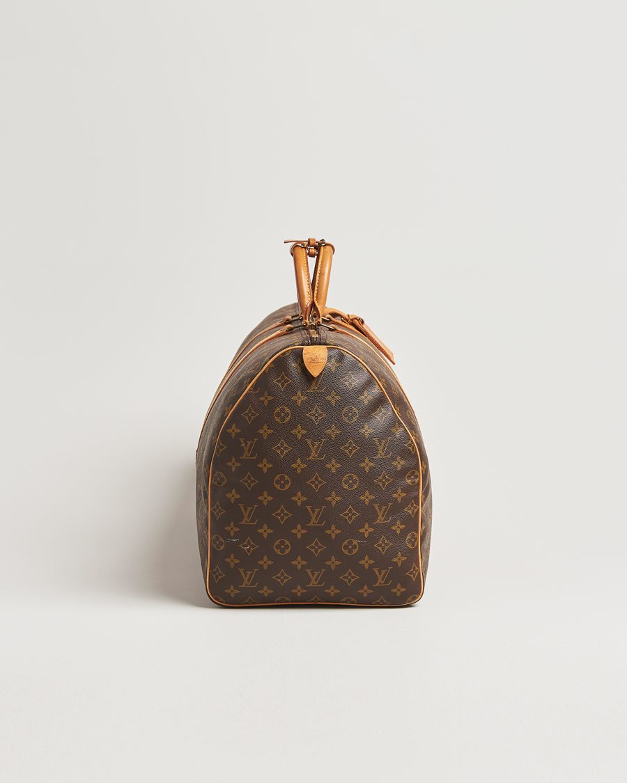 Homme | Louis Vuitton Pre-Owned Keepall Bandoulière 60 Monogram | Louis Vuitton Pre-Owned | Keepall Bandoulière 60 Monogram