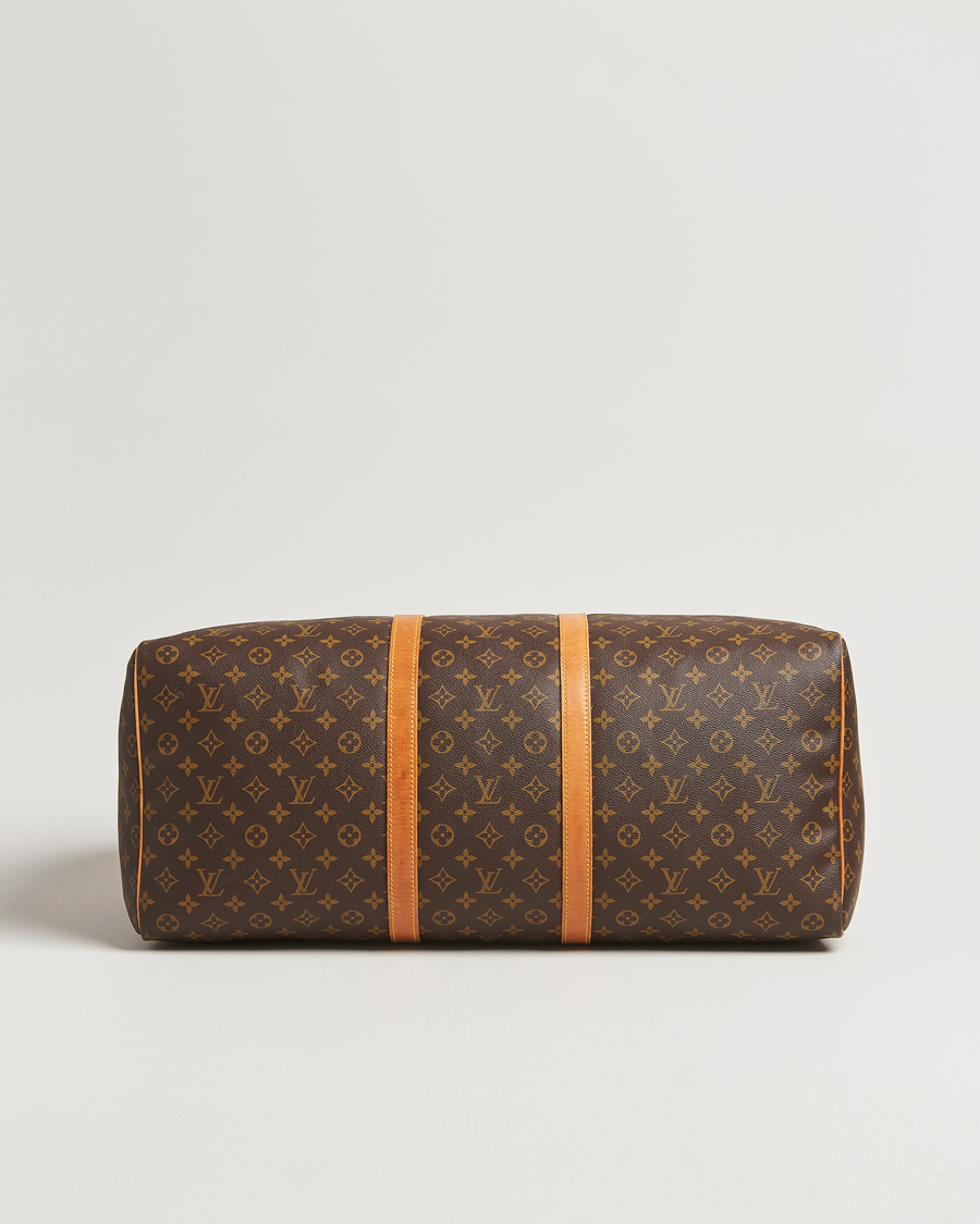 Homme | Louis Vuitton Pre-Owned Keepall Bandoulière 60 Monogram | Louis Vuitton Pre-Owned | Keepall Bandoulière 60 Monogram