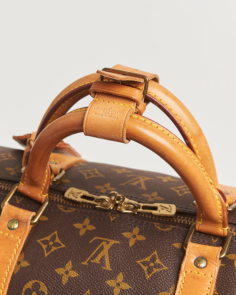 Homme | Louis Vuitton Pre-Owned Keepall Bandoulière 60 Monogram | Louis Vuitton Pre-Owned | Keepall Bandoulière 60 Monogram