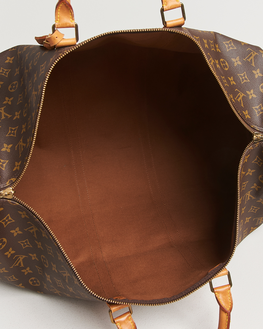 Homme | Louis Vuitton Pre-Owned Keepall Bandoulière 60 Monogram | Louis Vuitton Pre-Owned | Keepall Bandoulière 60 Monogram