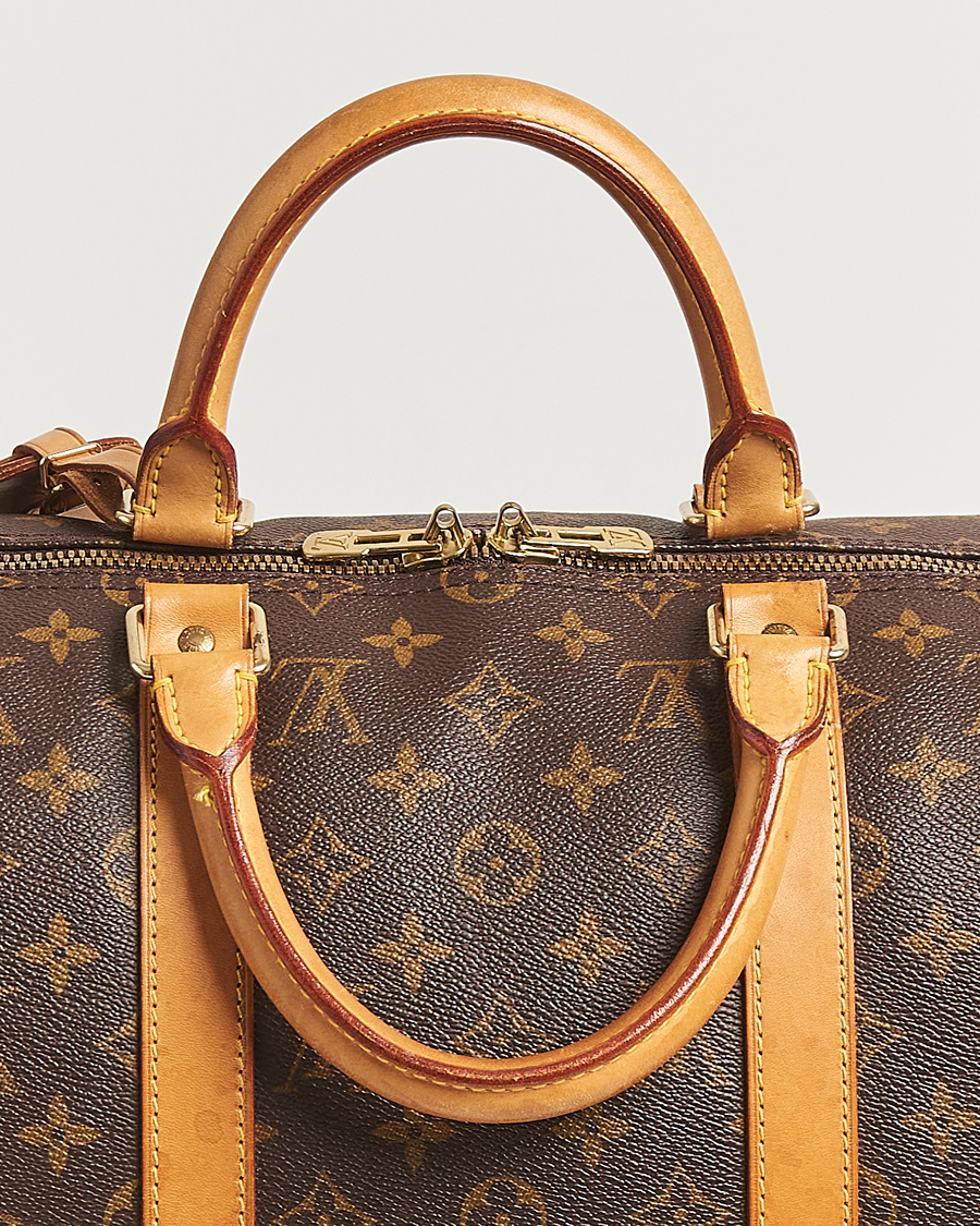 Homme | Louis Vuitton Pre-Owned Keepall Bandoulière 50 Monogram | Louis Vuitton Pre-Owned | Keepall Bandoulière 50 Monogram